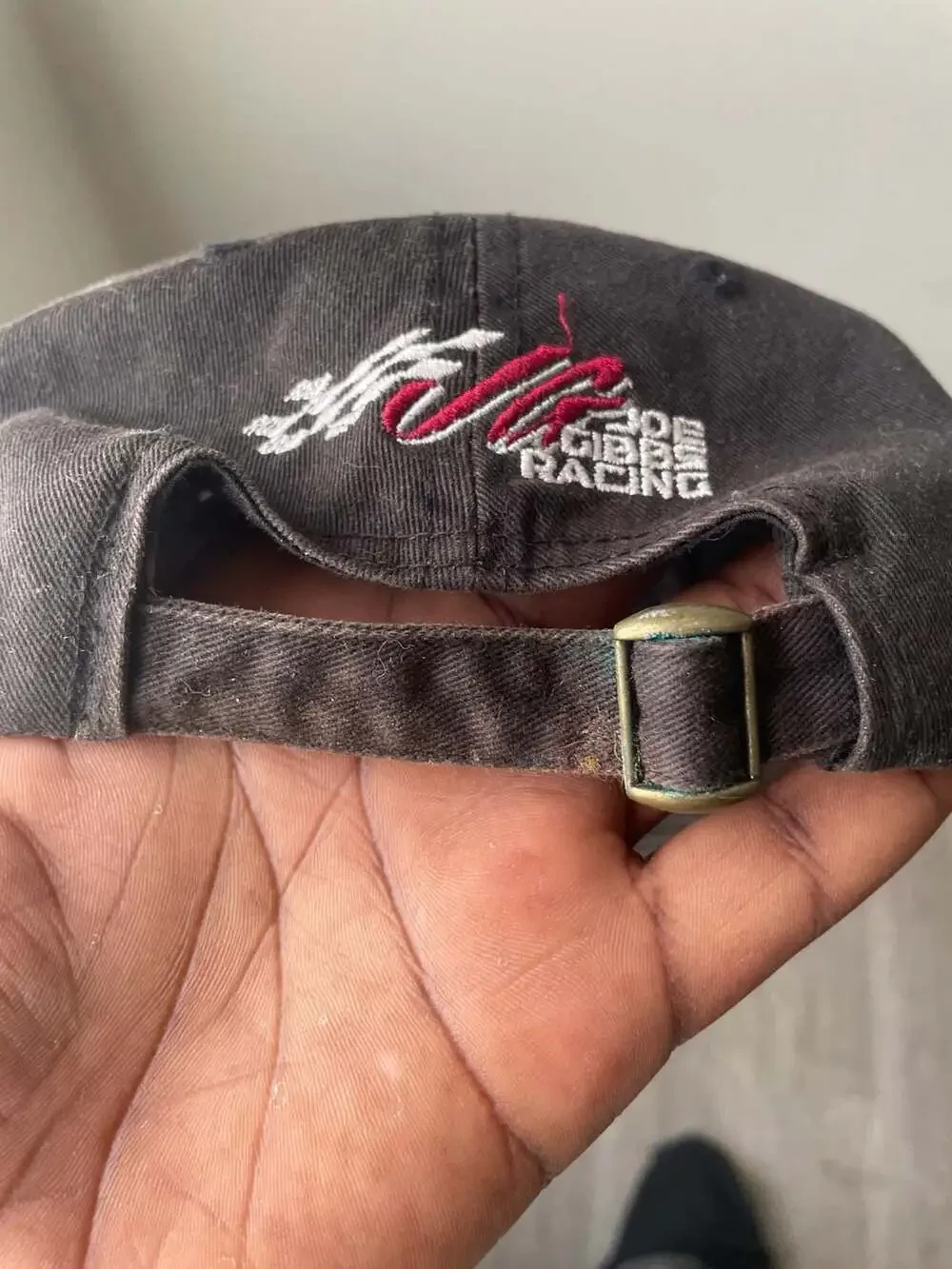 Legend Denny Hamlin #11 FedEx Racing Joe Gibbs Racing Embroidered Strapback Hat